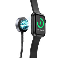 Бездротовий зарядний пристрій HOCO CW54 2 в 1 для Smart Watch