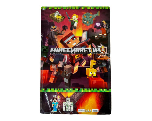 Набір ігрових фігурок Minecraft 14 шт. з мечем