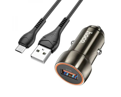 Зарядний пристрій HOCO Z46 Micro QC3.0 (1USB/18W)