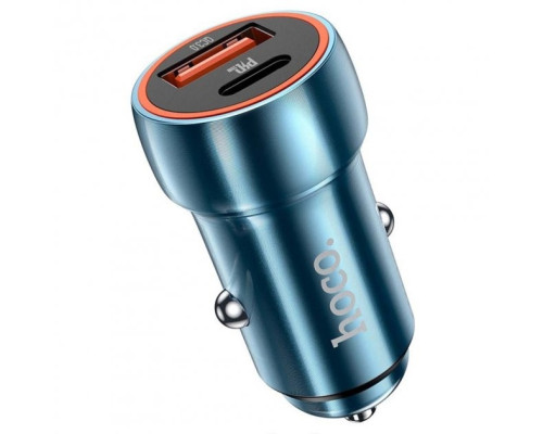 Зарядний пристрій HOCO Z46 Micro QC3.0 (1USB/18W) Blue