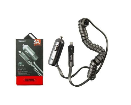 Автомобільний зарядний пристрій REMAX RCC-103 Dual Lightning + Micro