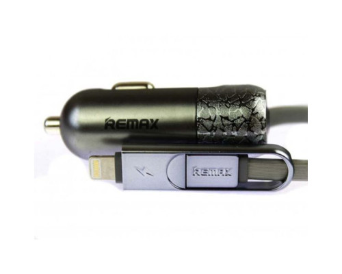 Автомобільний зарядний пристрій REMAX RCC-103 Dual Lightning + Micro