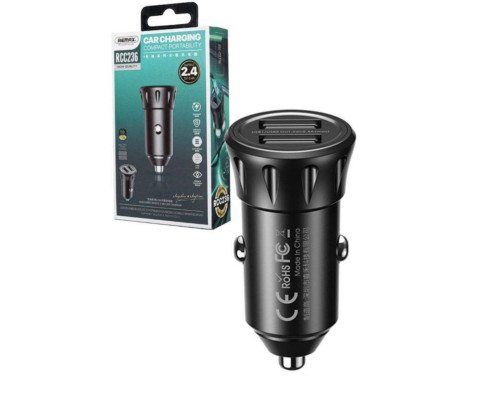 Автомобільний зарядний пристрій REMAX RCC-236 2 USB/2.4A
