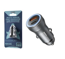 Автомобільний зарядний пристрій REMAX RCC-335 PD30W+QC3.0 