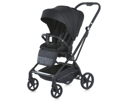 Дитяча прогулянкова коляска-книжка ME 1138 SPIN 360 Black чорна