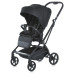 Дитяча прогулянкова коляска-книжка ME 1138 SPIN 360 Black чорна