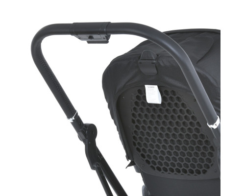 Дитяча прогулянкова коляска-книжка ME 1138 SPIN 360 Black чорна