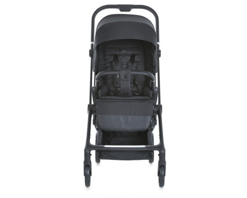 Дитяча прогулянкова коляска-книжка ME 1138 SPIN 360 Black чорна