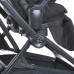 Дитяча прогулянкова коляска-книжка ME 1138 SPIN 360 Black чорна