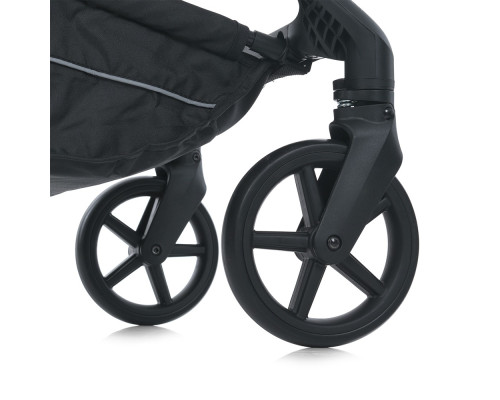 Дитяча прогулянкова коляска-книжка ME 1138 SPIN 360 Stone Gray сіра