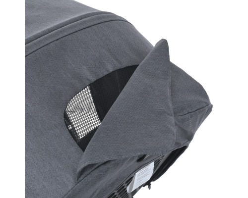 Дитяча прогулянкова коляска-книжка ME 1138 SPIN 360 Stone Gray сіра