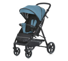 Дитяча прогулянкова коляска-книжка M 5723 VIVA Pine blue блакитна