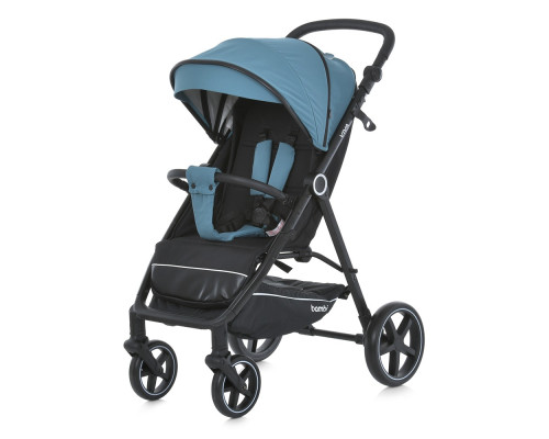 Дитяча прогулянкова коляска-книжка M 5723 VIVA Pine blue блакитна