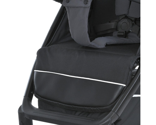 Дитяча прогулянкова коляска-книжка M 5723 VIVA Ash gray сіра