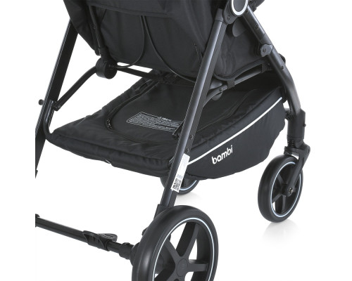 Дитяча прогулянкова коляска-книжка M 5723 VIVA Ash gray сіра