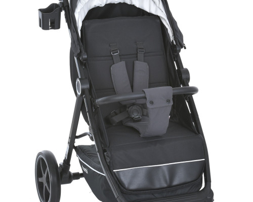 Дитяча прогулянкова коляска-книжка M 5723 VIVA Ash gray сіра