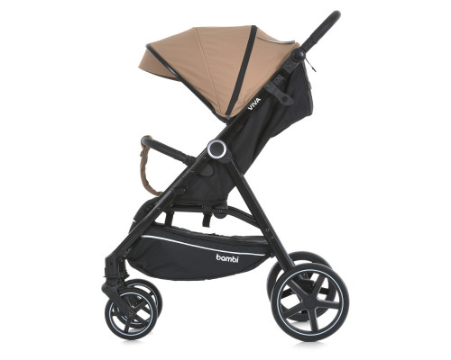 Дитяча прогулянкова коляска-книжка M 5723 VIVA Beige бежева
