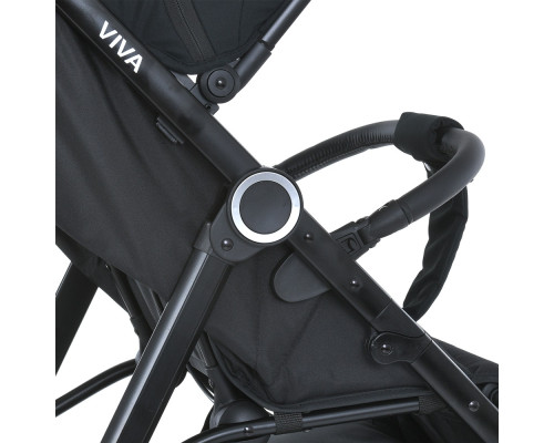 Дитяча прогулянкова коляска-книжка M 5723 VIVA Black чорна