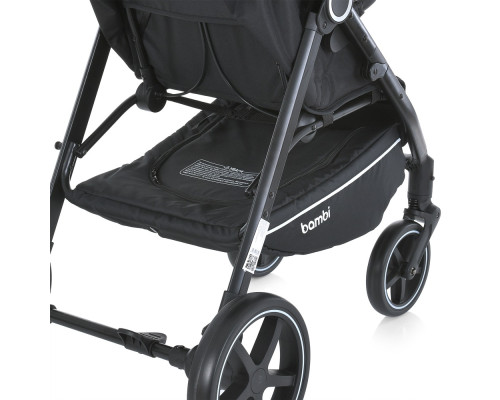 Дитяча прогулянкова коляска-книжка M 5723 VIVA Black чорна