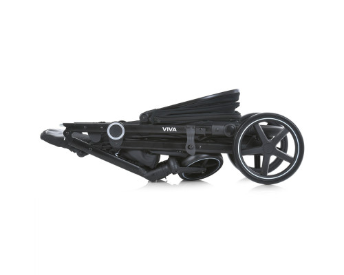 Дитяча прогулянкова коляска-книжка M 5723 VIVA Black чорна