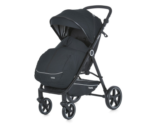 Дитяча прогулянкова коляска-книжка M 5723 VIVA Black чорна