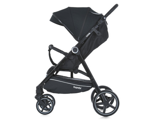 Дитяча прогулянкова коляска-книжка M 5723 VIVA Black чорна