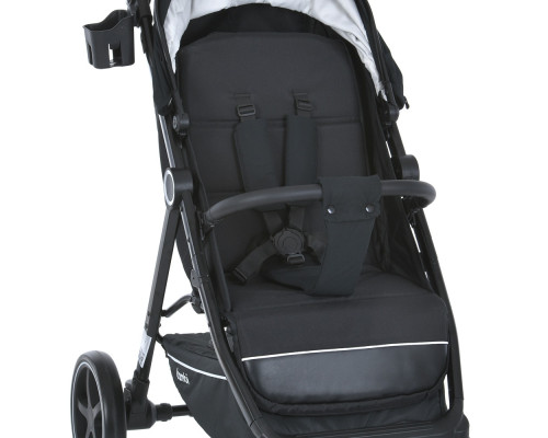 Дитяча прогулянкова коляска-книжка M 5723 VIVA Black чорна