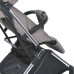 Дитяча прогулянкова коляска-книжка ME 1129 LINK Beige Striped бежева