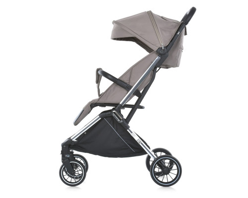Дитяча прогулянкова коляска-книжка ME 1129 LINK Beige Striped бежева