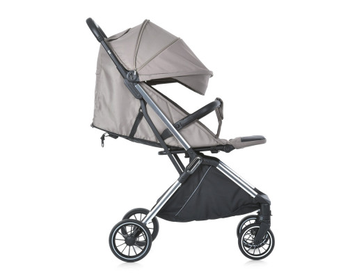 Дитяча прогулянкова коляска-книжка ME 1129 LINK Beige Striped бежева