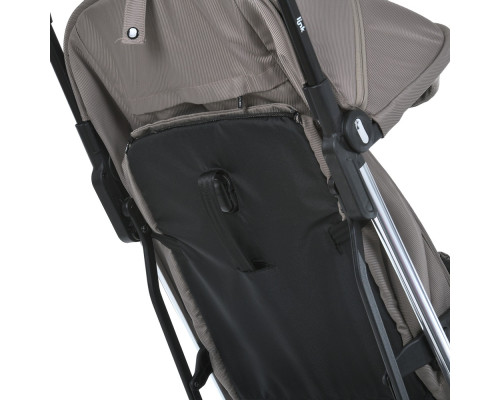 Дитяча прогулянкова коляска-книжка ME 1129 LINK Beige Striped бежева