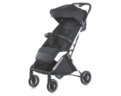 Дитяча прогулянкова коляска-книжка ME 1129 LINK Black Striped чорна