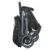 Дитяча прогулянкова коляска-книжка ME 1129 LINK Black Striped чорна