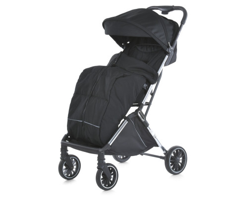 Дитяча прогулянкова коляска-книжка ME 1129 LINK Black Striped чорна