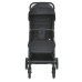 Дитяча прогулянкова коляска-книжка ME 1129 LINK Black Striped чорна