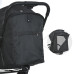 Дитяча прогулянкова коляска-книжка ME 1129 LINK Black Striped чорна