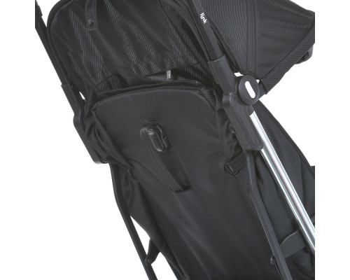 Дитяча прогулянкова коляска-книжка ME 1129 LINK Black Striped чорна