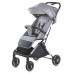 Дитяча прогулянкова коляска-книжка ME 1129 LINK Silver Striped срібна