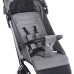 Дитяча прогулянкова коляска-книжка ME 1129 LINK Silver Striped срібна