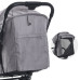 Дитяча прогулянкова коляска-книжка ME 1129 LINK Silver Striped срібна