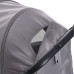 Дитяча прогулянкова коляска-книжка ME 1129 LINK Silver Striped срібна