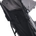 Дитяча прогулянкова коляска-книжка ME 1129 LINK Silver Striped срібна