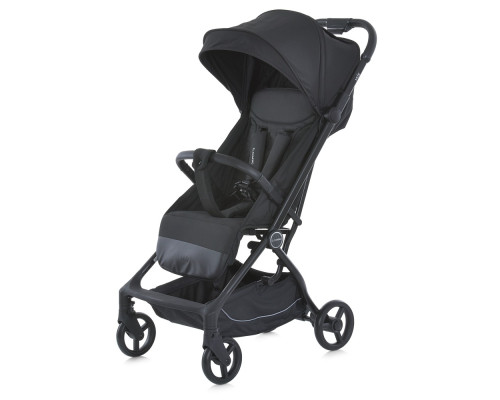 Дитяча прогулянкова коляска-книжка ME 1118 MUSE Black чорна
