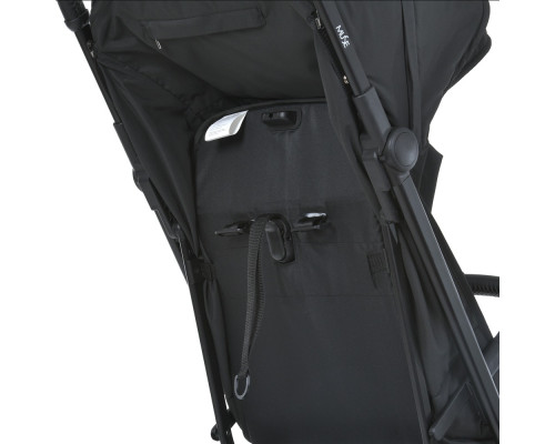 Дитяча прогулянкова коляска-книжка ME 1118 MUSE Black чорна