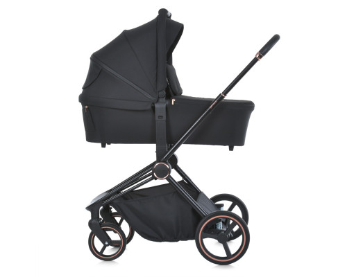 Дитяча універсальна коляска-книжка 2в1 ME 1091-B PERSONA Black чорна