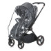 Дитяча універсальна коляска-книжка 2в1 ME 1091-B PERSONA Black чорна
