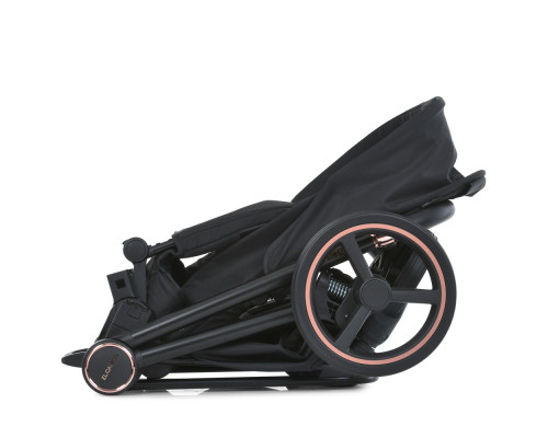 Дитяча універсальна коляска-книжка 2в1 ME 1091-B PERSONA Black чорна