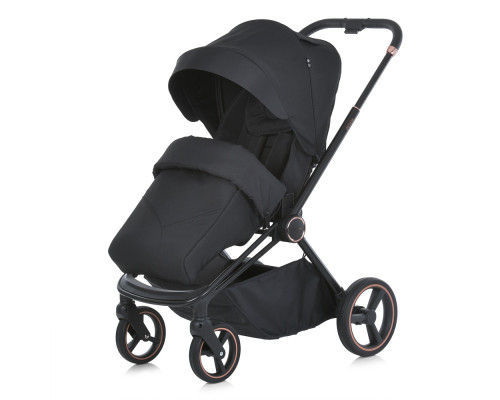 Дитяча універсальна коляска-книжка 2в1 ME 1091-B PERSONA Black чорна