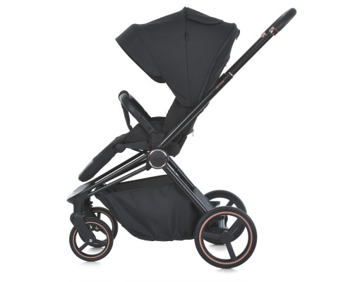 Дитяча універсальна коляска-книжка 2в1 ME 1091-B PERSONA Black чорна
