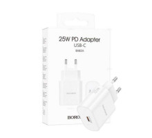 Мережевий зарядний пристрій BOROFONE BA82A (1хType-C PD25W)
